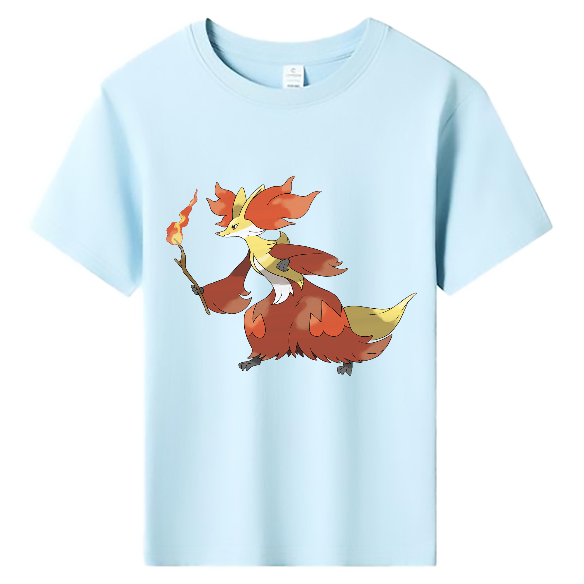 （画像用） ポケットモンスター Pokémon 綿100％キッズTシャツ（フロントプリント）